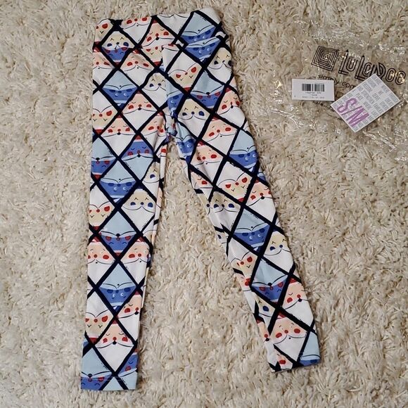 LULAROE Kids Christmas/Holiday Leggings - S/M - Picture 3 of 6